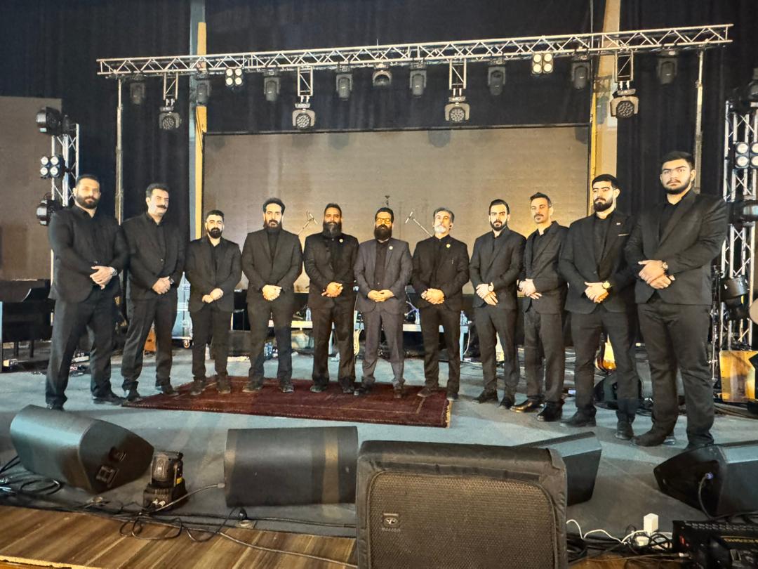 حفاظت و تشریفات کنسرت خواننده محبوب کشور عرفان طهماسبی به ریاست استاد حسین کبیری